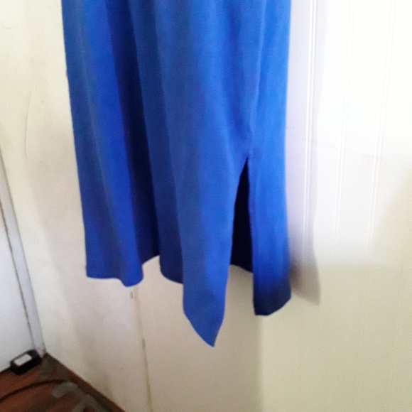 J CREW  Blue  dress Size M - Picture 3 of 8
